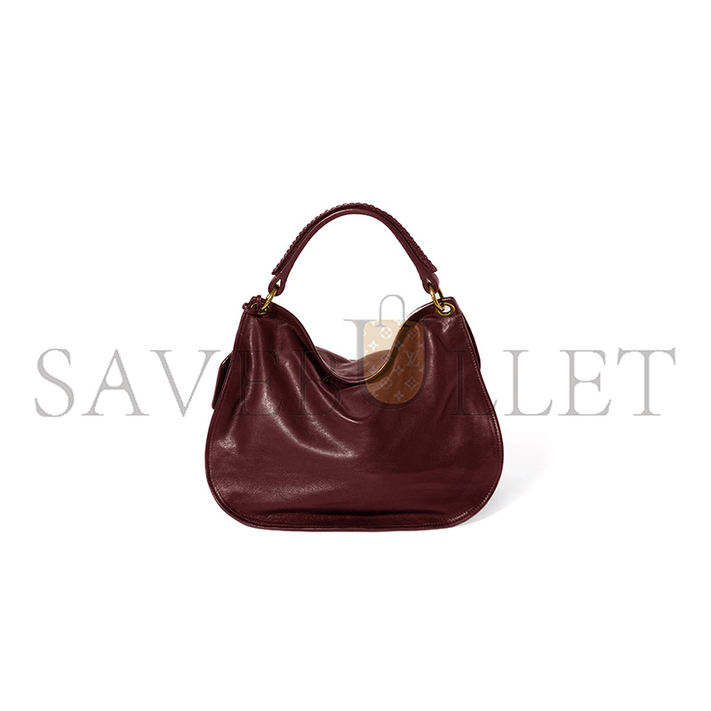 MIU MIU RENDEZ-VOUS LEATHER BAG 5BC219 (39.5*33*15cm)